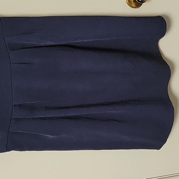 BCBGeneration - Size 8, dark blue with black lace detail, dress - Picture 4 of 5